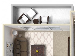 Two Bedroom BC Floor Plan Two Bedroom BC Floor Plan, at Pointe Luxe Apartment Homes, CA